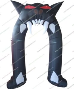 inflatable cat teeth arch