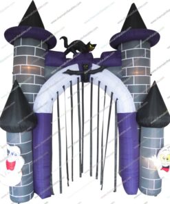inflatable Halloween castle arch
