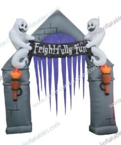 inflatable frightful fun arch