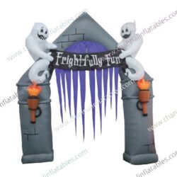 inflatable frightful fun arch