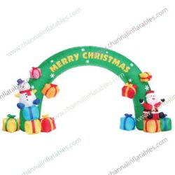inflatable Merry Christmas arch