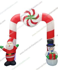 inflatable candy cane arch