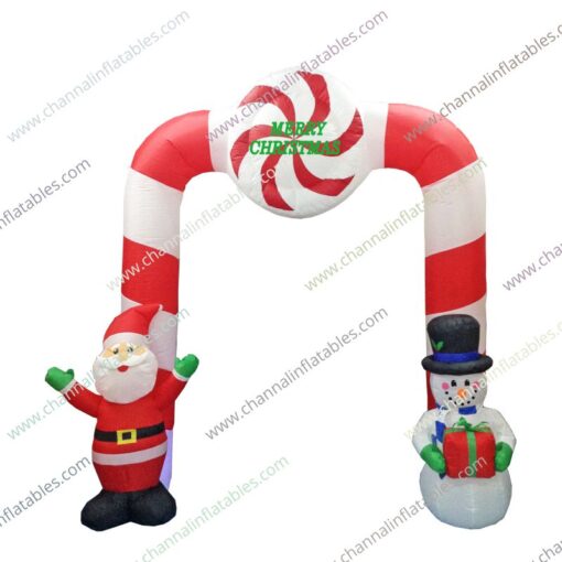 inflatable candy cane arch