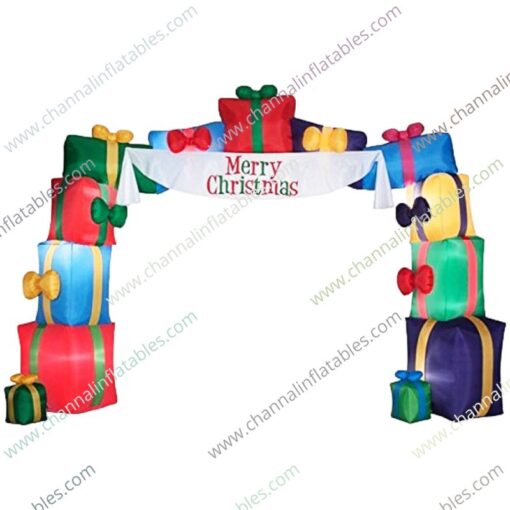 inflatable gift stack arch