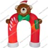 inflatable Christmas bear arch