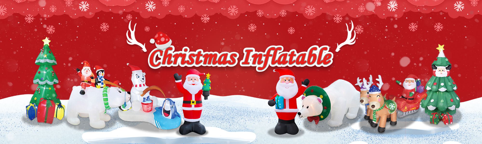 banner christmas channal decor