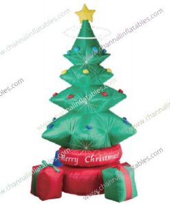 merry Christmas inflatable Xmas tree