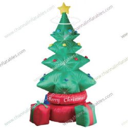 merry Christmas inflatable Xmas tree