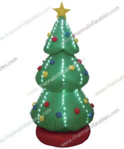 Inflatable Christmas Tree on Pedestal