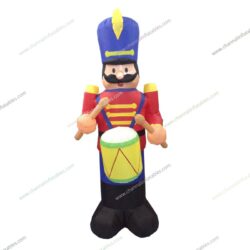 inflatable nutcracker drummer