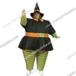 inflatable fat witch costume