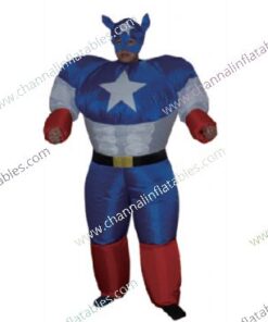 inflatable captain America costume