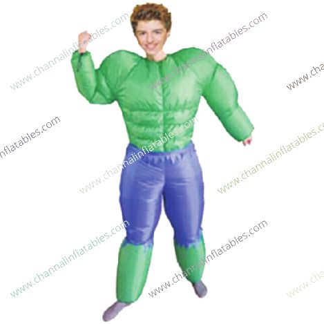 inflatable hulk costume