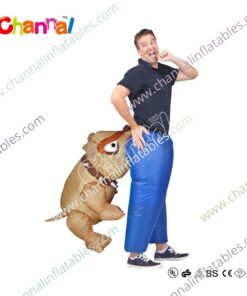 inflatable dog bite costume