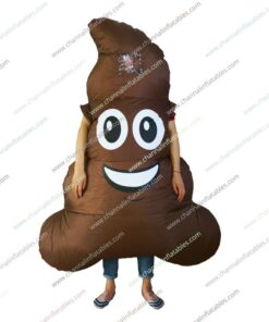 inflatable large feces costume