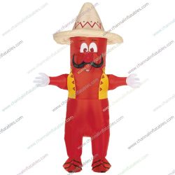 inflatable mexico chilli costume