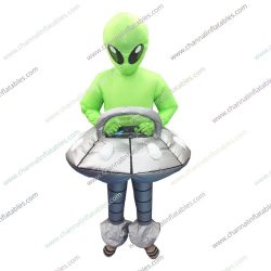 inflatable alien UFO costume