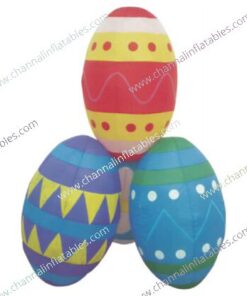 inflatable easter egg stack decoration