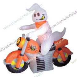 inflatable ghost riding motorcycle