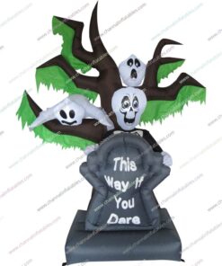 inflatable headstone tree