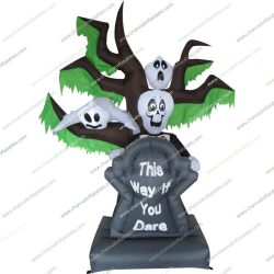 inflatable headstone tree