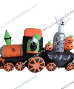 inflatable headstone train
