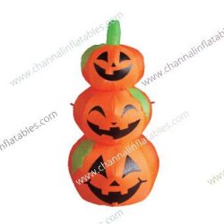 inflatable pumpkin stack