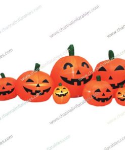 inflatable pumpkin family