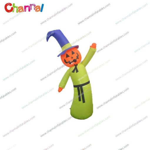 inflatable pumpkin sorcerer