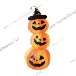 inflatable pumpkin stack