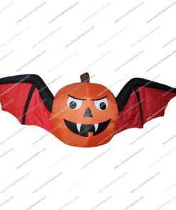 inflatable pumpkin bat