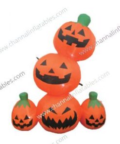inflatable pumpkin stack five