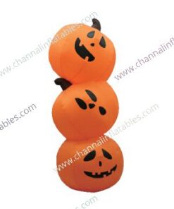 inflatable pumpkin stack