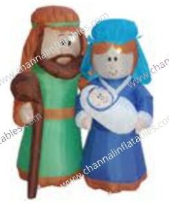 inflatable holy family
