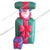inflatable Santa in gift box