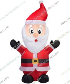 cute little inflatable Santa