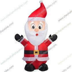 cute little inflatable Santa