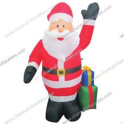 inflatable Santa with gifts