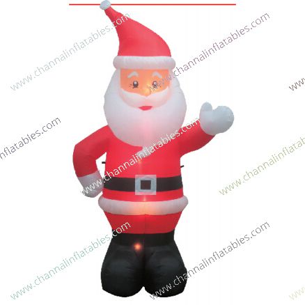 inflatable small Santa