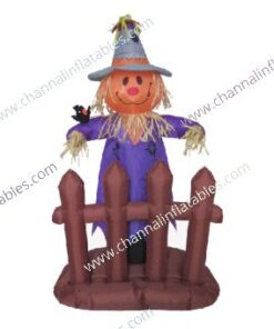 inflatable scarecrow