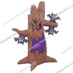 inflatable bats tree halloween decoration