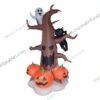 inflatable tree with pumpkins