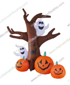 Halloween inflatable ghost tree