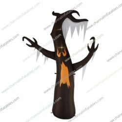 inflatable scary halloween tree decoration