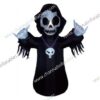 inflatable skeleton with cloak