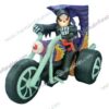 inflatable skeleton riding motorcycle