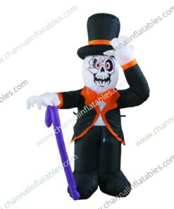 inflatable skeleton gentleman
