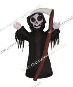 inflatable death with scythe