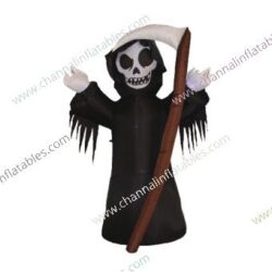 inflatable death with scythe