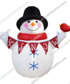 inflatable let it snow